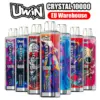 Uwin 10000 Trekjes 10k Goedkope Crystal Wegwerp Vape Gratis Verzending EU Magazijn