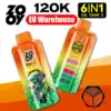 ZOOY 120K Puffs 6-in-1 Wegwerp Vape 120000 Gratis verzending vanuit EU-magazijn