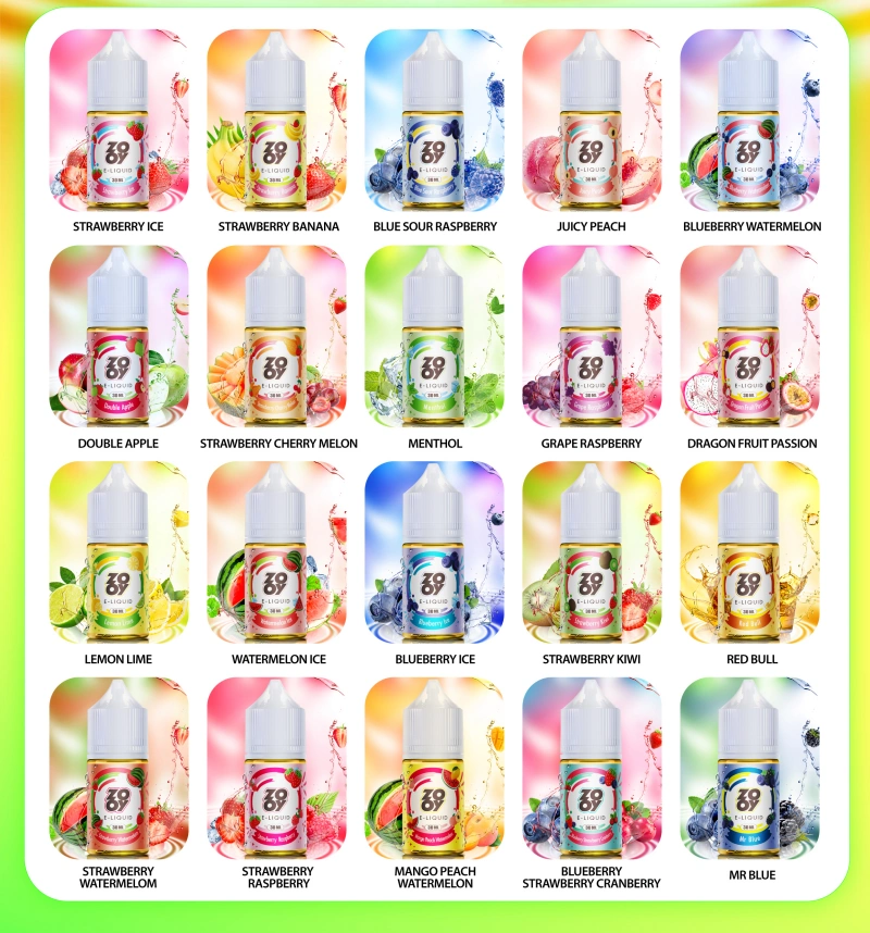 ZOOY 30ML E-Liquid Vape 30mg 50mg Nicotine EU Magazijn