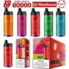 ZOOY 80k Puffs Wegwerpvape King Triple 80000 3 in 1 EU Magazijn