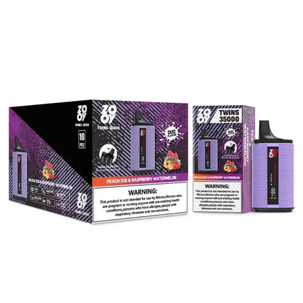 ZOOY Twins 35K Puffs 2 in 1 Wegwerp Vape Groothandel 35000 EU Magazijn