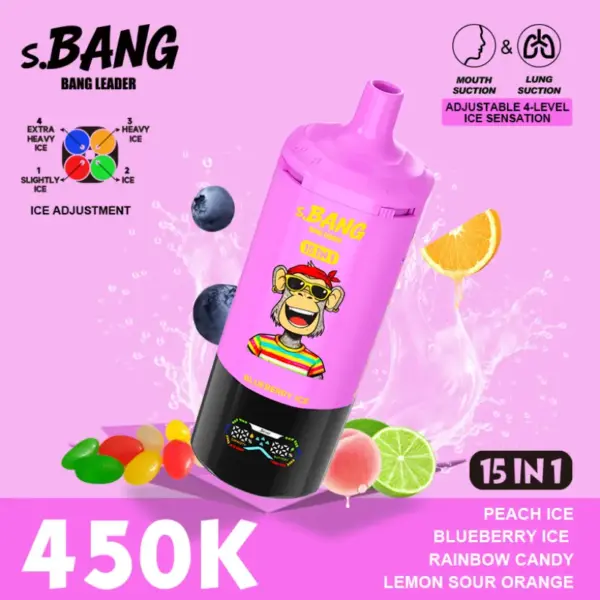 Bang Leader 450K Puffs 15 In 1 Wegwerp E Sigaret Meerdere Smaken Gratis Verzending