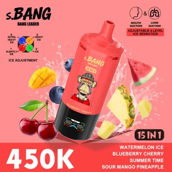 Bang Leader 450K Puffs 15 In 1 Wegwerp E Sigaret Meerdere Smaken Gratis Verzending