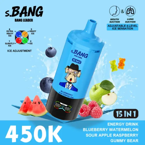 Bang Leader 450K Puffs 15 In 1 Wegwerp E Sigaret Meerdere Smaken Gratis Verzending