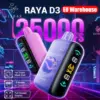 ELF BAR 25K Puffs 25000 RAYA D3 Wegwerp Vape EU Magazijn