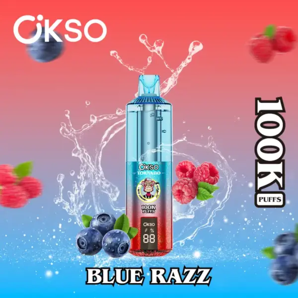 OKSO Tornado 100k Puffs 100000 Oplaadbare Wegwerp Vape Pen Gratis Verzending