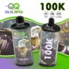 QQ Bang 100k Puffs 100000 Oplaadbare Wegwerp Vape met Fruitsmaak 2026 Gratis Verzending