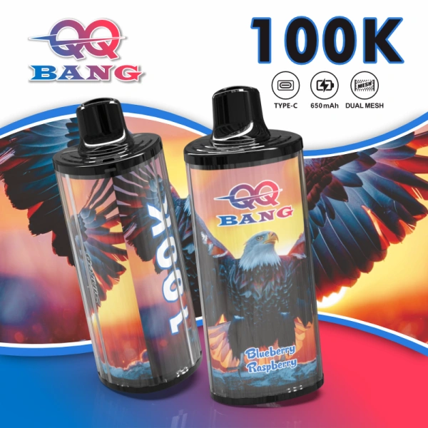 QQ Bang 100k Puffs 100000 Oplaadbare Wegwerp Vape met Fruitsmaak 2026 Gratis Verzending