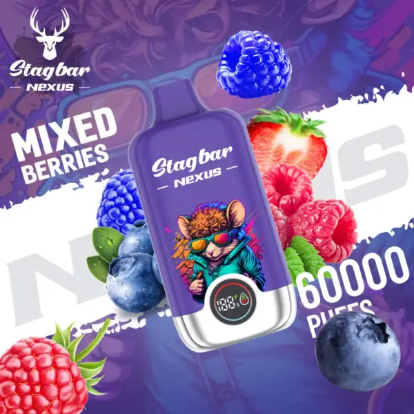 Stagbar 60K Puffs Nexus Wegwerp E Sigaret 60000 EU Magazijn
