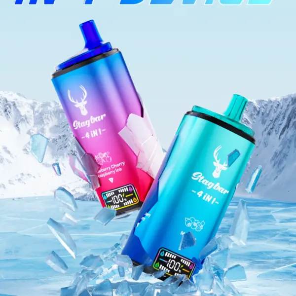 Stagbar 80k Puffs Wegwerp Vape Stag Bar 4-in-1 Gratis Verzending EU Magazijn
