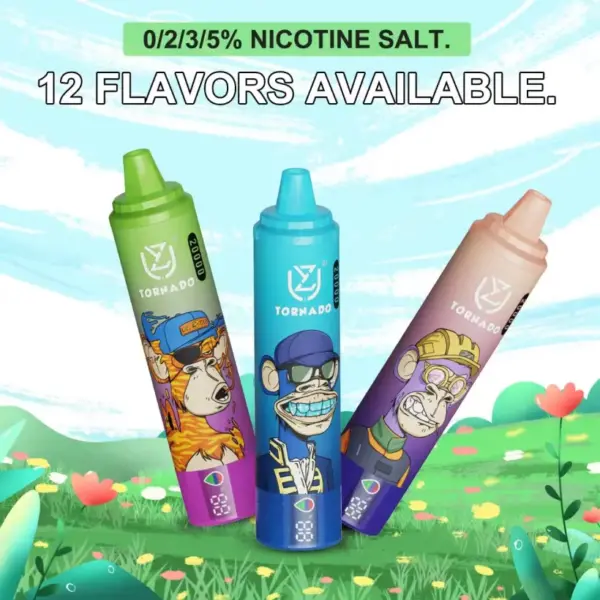 UZY Tornado 20000 Puffs Wegwerp Vape Groothandel EU Magazijn