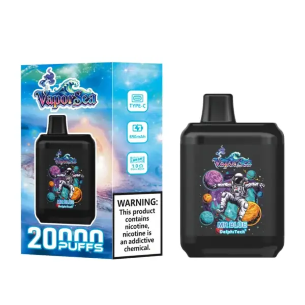Vaporsea 20000 Puffs 20K Wegwerp Vape Goedkope Prijs Gratis Verzending