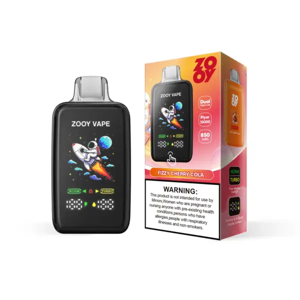ZOOY FLYER 35K Puffs 35000 Wegwerp Vape Groothandel EU Magazijn