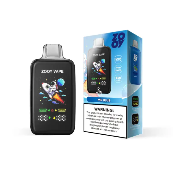ZOOY FLYER 35K Puffs 35000 Wegwerp Vape Groothandel EU Magazijn