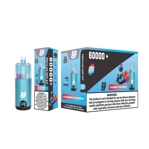 ZOOY Mega 60K Puffs 60000 DTL Shisha Wegwerp E Sigaret Groothandel EU Magazijn