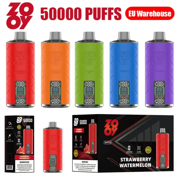 Zooy Shisha 50K Puffs DTL Wegwerp E Sigaret 50000 Gratis Verzending EU Magazijn