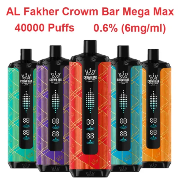 Al Fakher 40K Puffs 40000 Megamax Wegwerp Vape Groothandel Fabrieksprijs