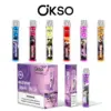 OKSO 800 Puffs Crystal Bar Wegwerp Vape Goedkoop Groothandel Met 2ml E Liquid