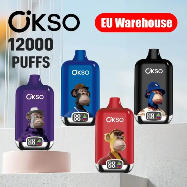 OKSO Digital 12000 Puffs 12k Wegwerp Vape EU Magazijn