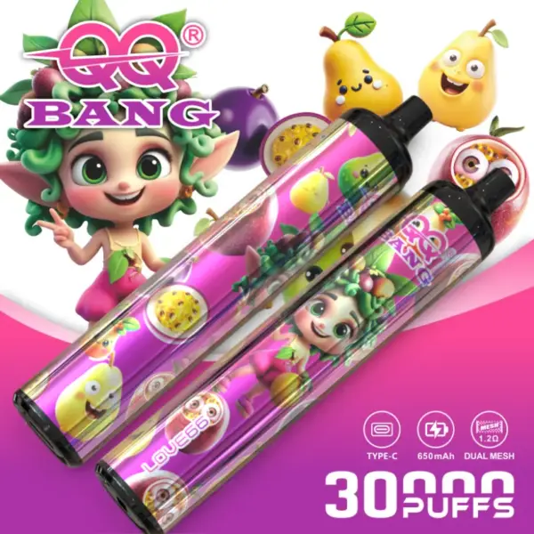 QQ Bang 30000 Trekjes 30K Goedkope Wegwerp Vape Gratis Verzending