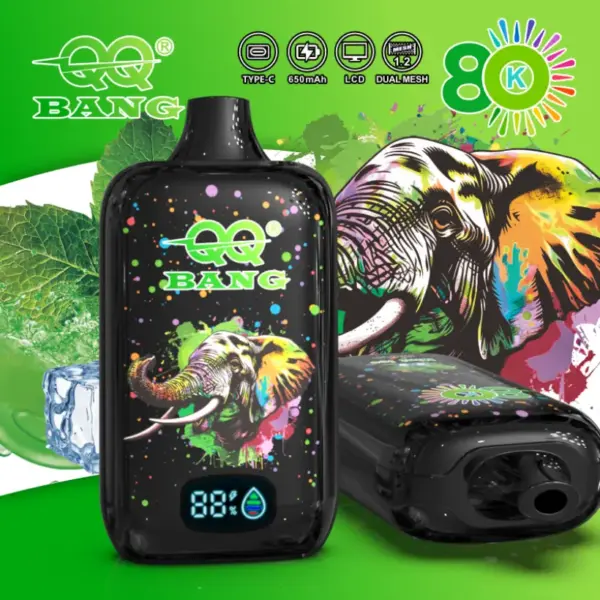 QQ Bang 80000 Trekjes 80K Oplaadbare Wegwerp Vape Pen Gratis Verzending