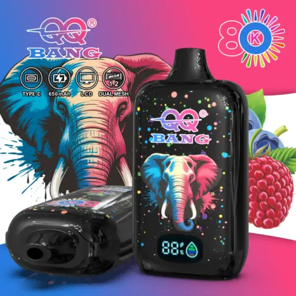 QQ Bang 80000 Trekjes 80K Oplaadbare Wegwerp Vape Pen Gratis Verzending