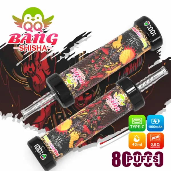 QQ Bang Shisha 80000 Trekjes Beste Wegwerp Vape Gratis Verzending