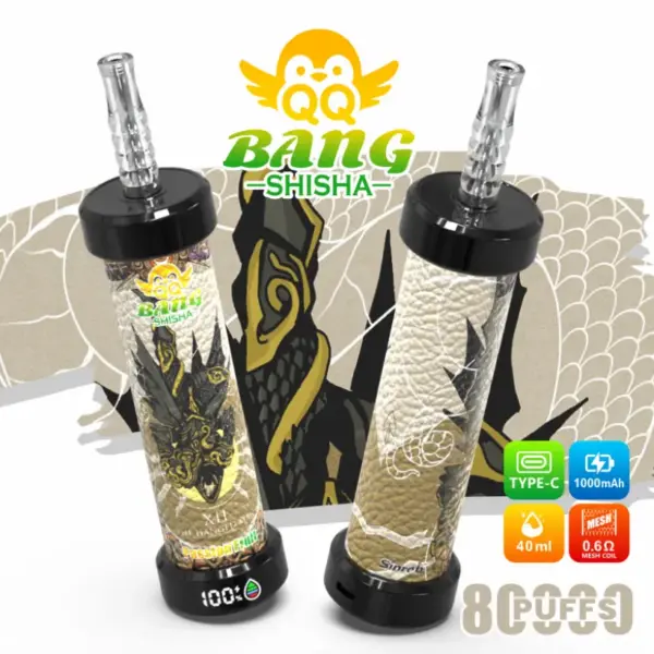 QQ Bang Shisha 80000 Trekjes Beste Wegwerp Vape Gratis Verzending