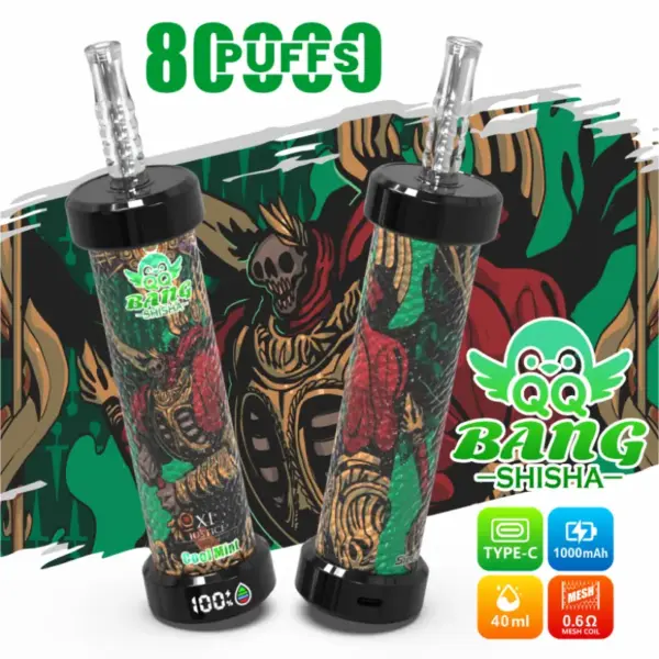 QQ Bang Shisha 80000 Trekjes Beste Wegwerp Vape Gratis Verzending