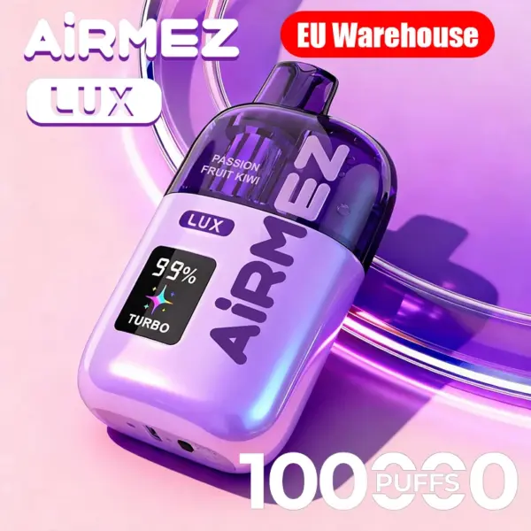Airmez Lux 100K Trekjes Crystal Wegwerp Vape EU Magazijn Levering Binnen 3-7 Dagen