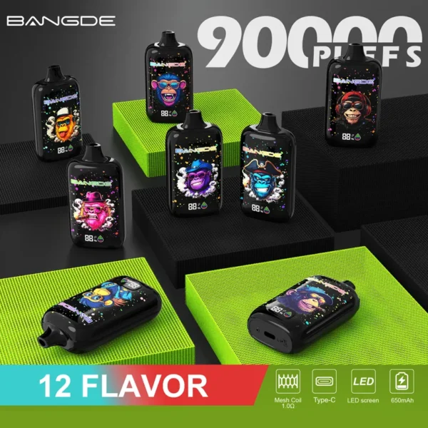 Bang DE 90000 Trekjes Wegwerp Vape 90K Groothandel Vape Vloeistof