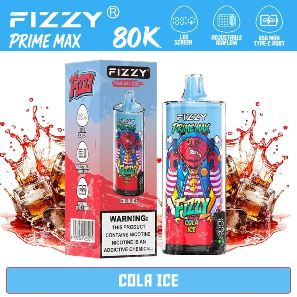 Fizzy 80K Trekjes Prime Max Wegwerp Vape EU Magazijn Gratis Verzending