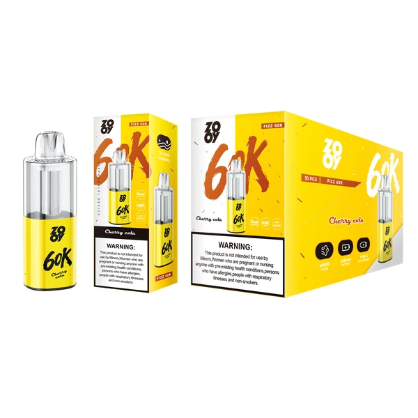 ZOOY 60K Trekjes Crystal Wegwerp Vape EU Magazijn Gratis Verzending