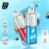 ZOOY 60K Trekjes Crystal Wegwerp Vape EU Magazijn Gratis Verzending