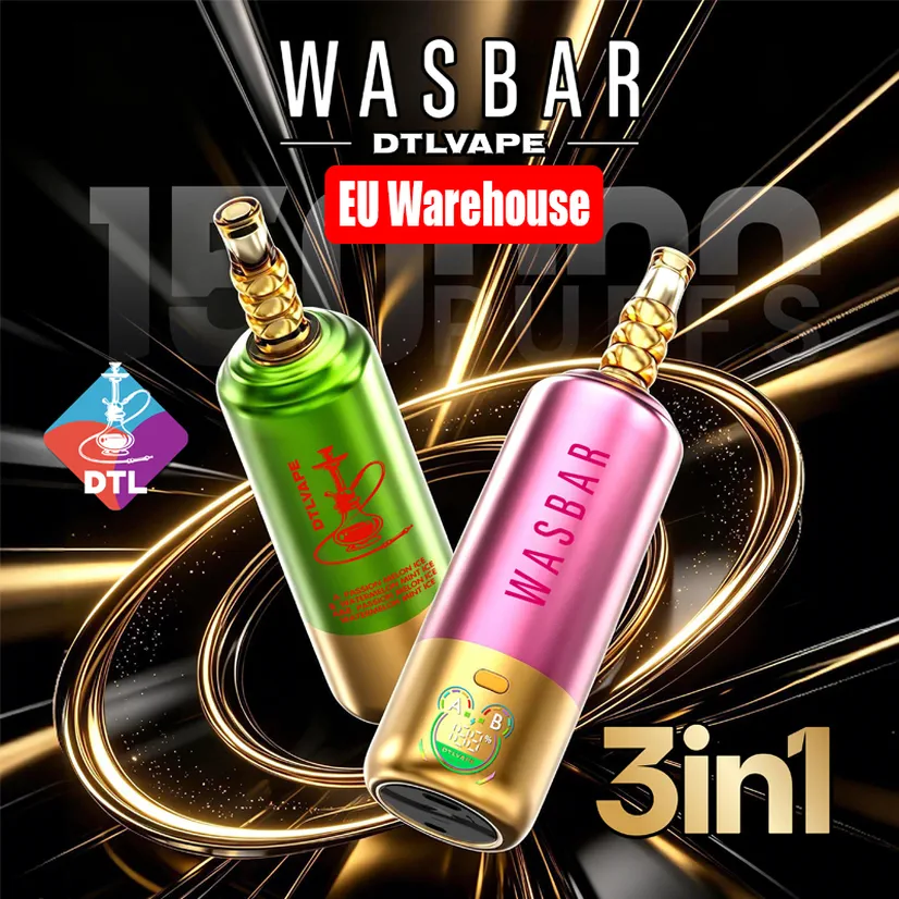 Wasbar 150K Puffs 3 in 1 DTL Vaping