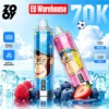 ZOOY 70K Puffs 70000 Crystal Wegwerp E-sigaret Vape