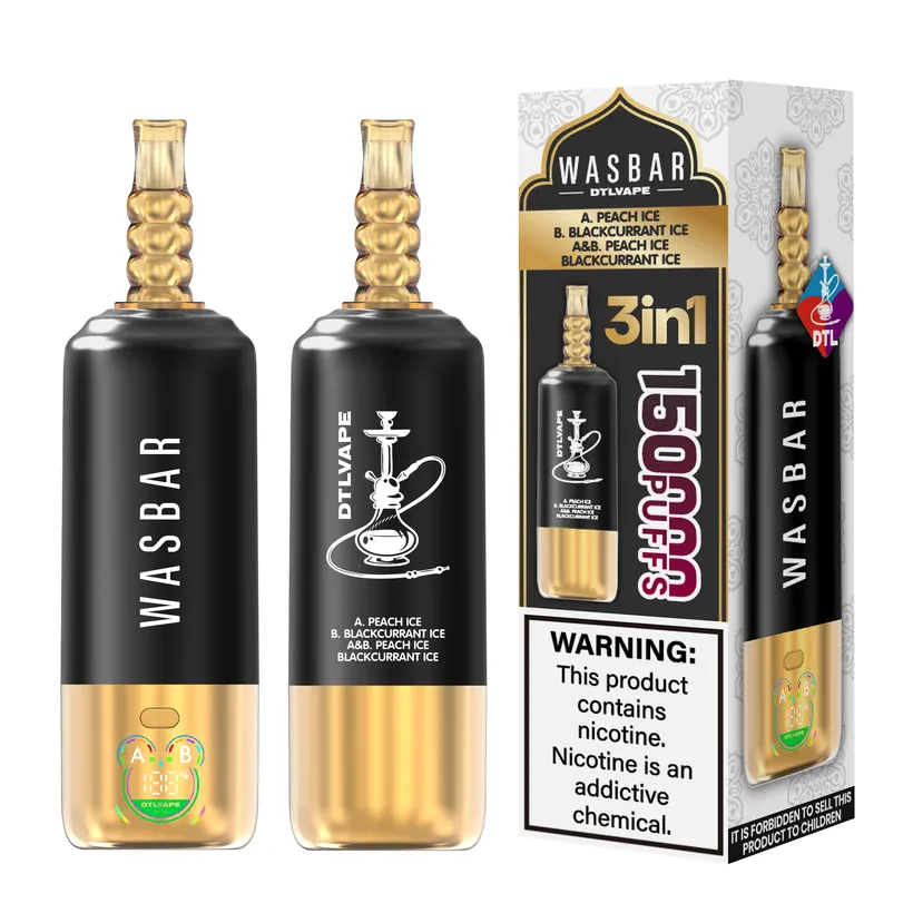 Wasbar 150K Puffs 3 in 1 DTL Vaping