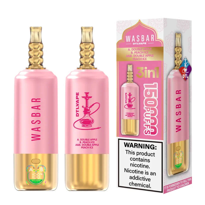 Wasbar 150K Puffs 3 in 1 DTL Vaping