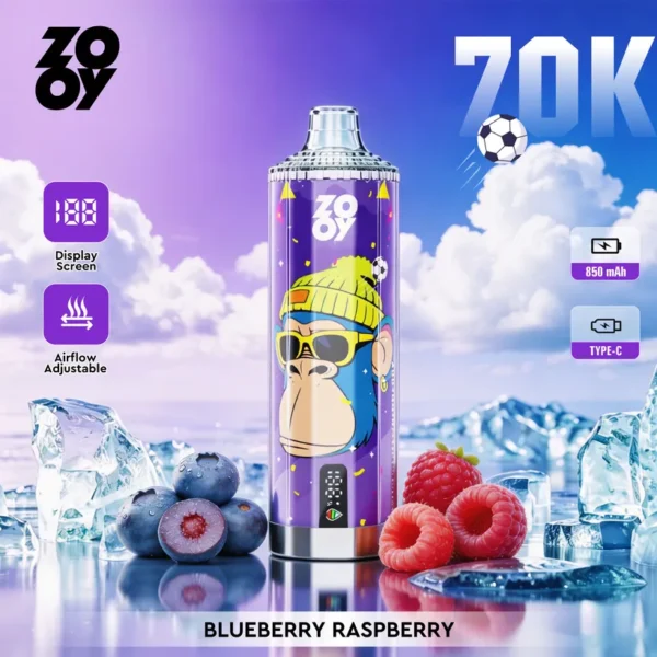 ZOOY 70K Puffs 70000 Crystal Wegwerp E-sigaret Vape