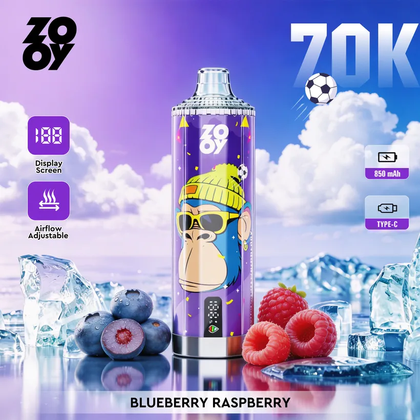 ZOOY 70K Puffs 70000 Crystal Wegwerp E-sigaret Vape