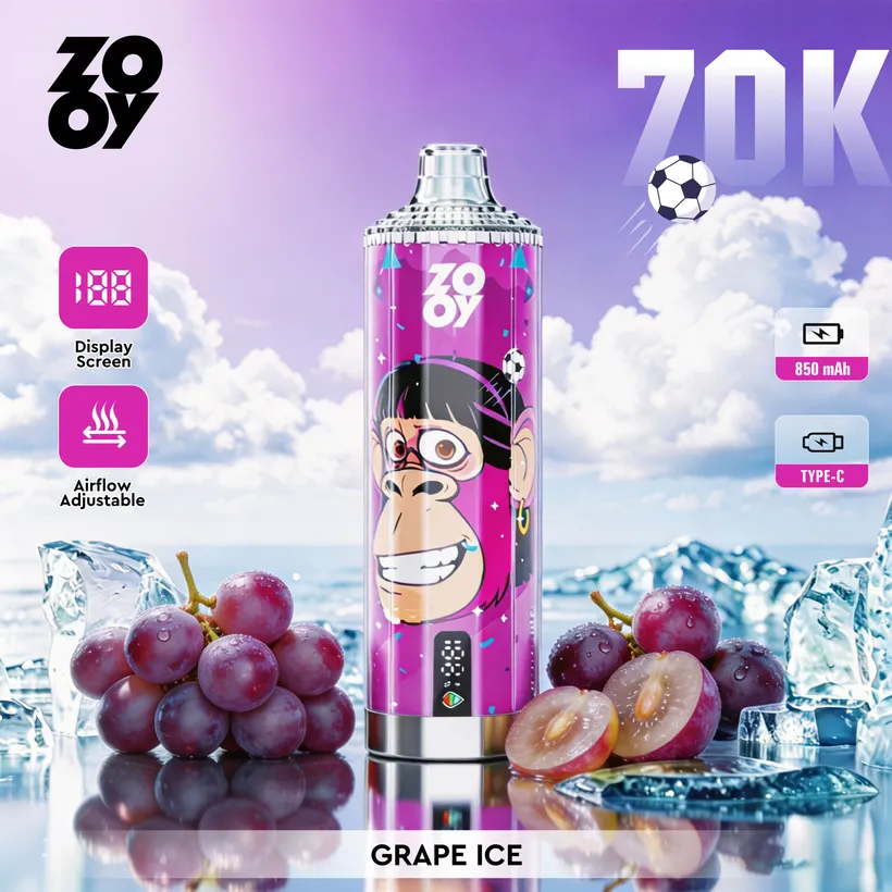 ZOOY 70K Puffs 70000 Crystal Wegwerp E-sigaret Vape