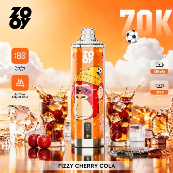 ZOOY 70K Puffs 70000 Crystal Wegwerp E-sigaret Vape